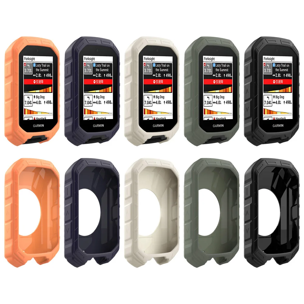 Silicone Case Edge Shell Bumper Cover for Garmin Edge MTB Scratch-resistant Dustproof Protective Cover Accessories
