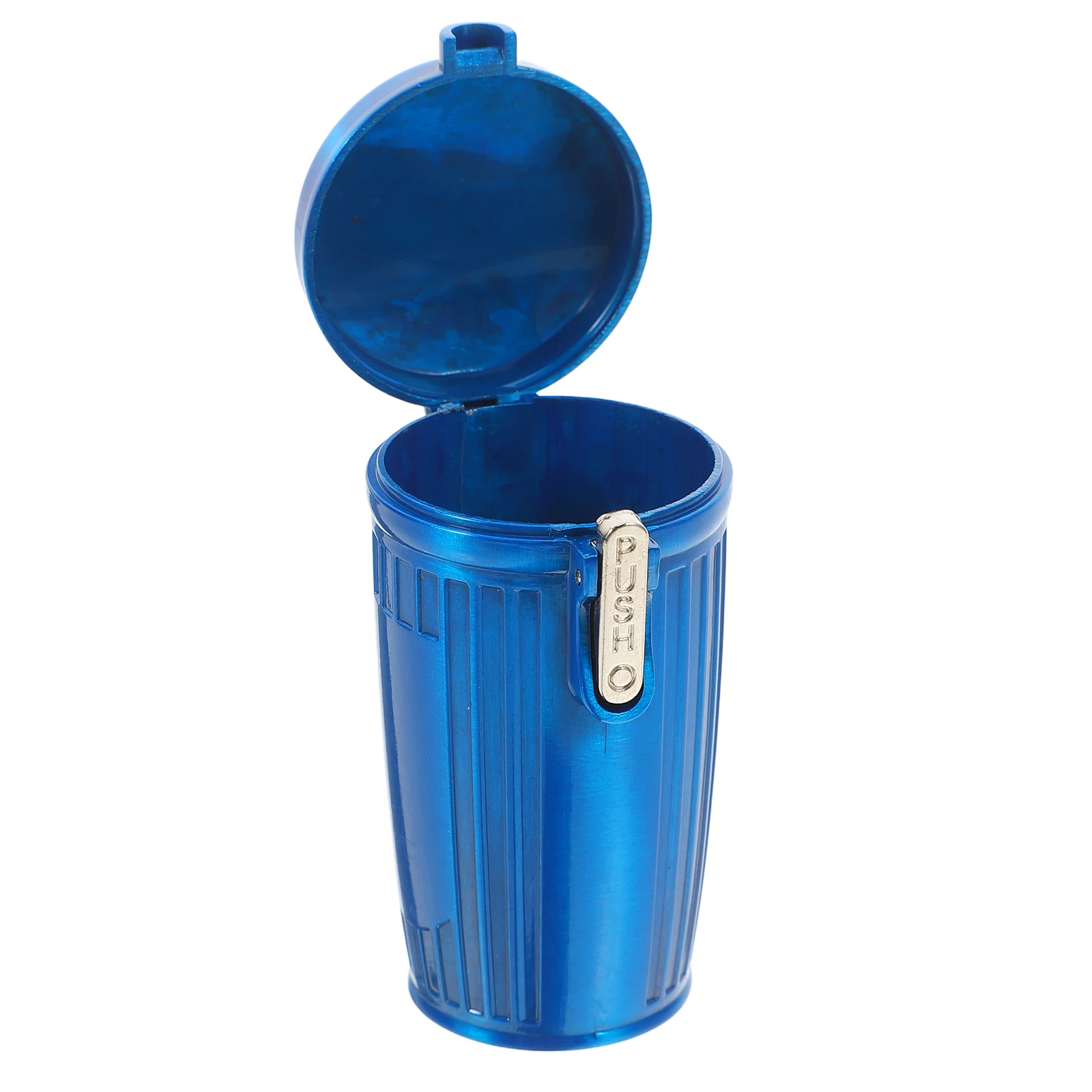 

Portable Cigarette Ashtray Mini Travel Handheld Pocket Car Outdoor Sealed Lid Small Lightweight Safety extinguishing
