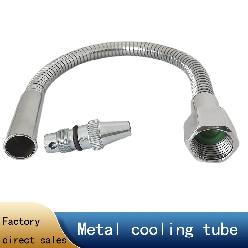 Stainless Steel Internal and External Threaded with Switch Metal Cooling Tube 300mm Metal Humidifying Water Spray Cooling Tube