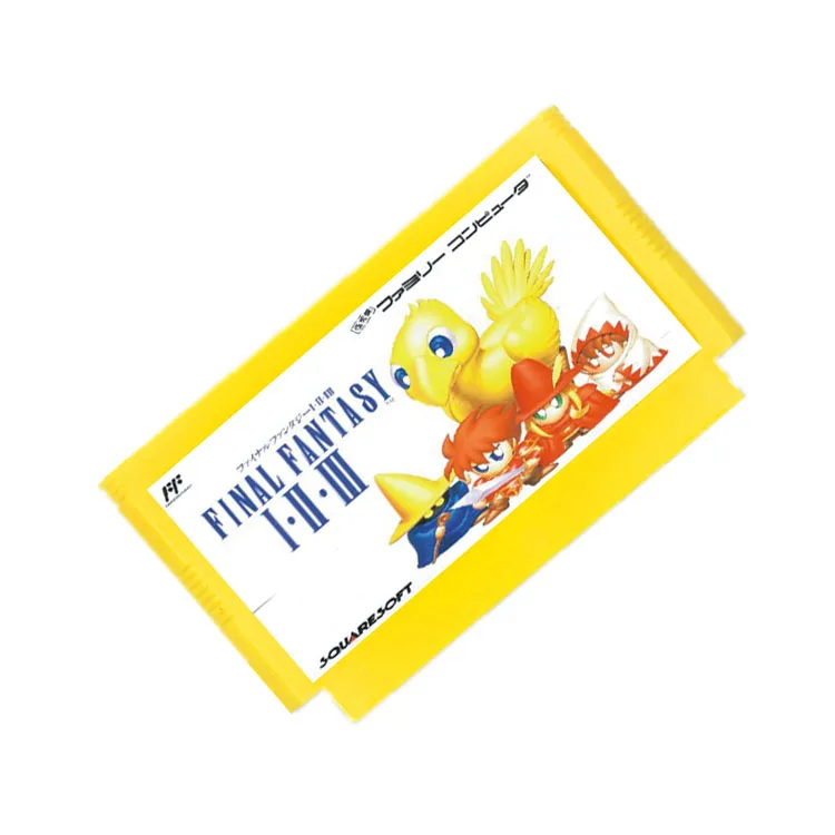 E cartucho de jogo FINAL FANTASY, I, II, III, 6in 1, 8 bits, 60Pin