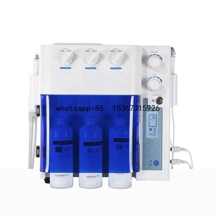 Hydro Rejuvenation Microdermabrasion Hydrodermabrasion 3 IN 1 Water Peel Aqua Spray Hydra Dermabrasion Facial DEP  Machine