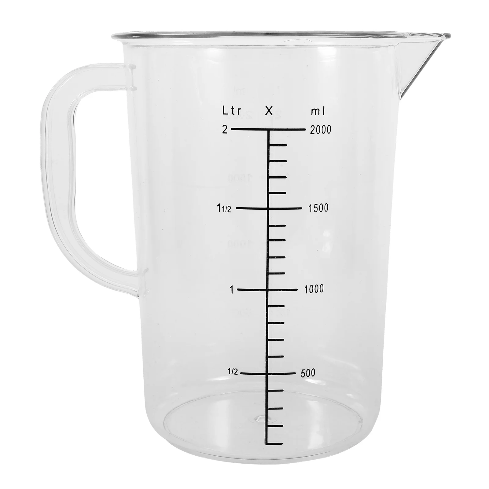 

Large Capacity Measuring Cup Cooking Cups Coffee Household Measure Measurement Plastic Jug