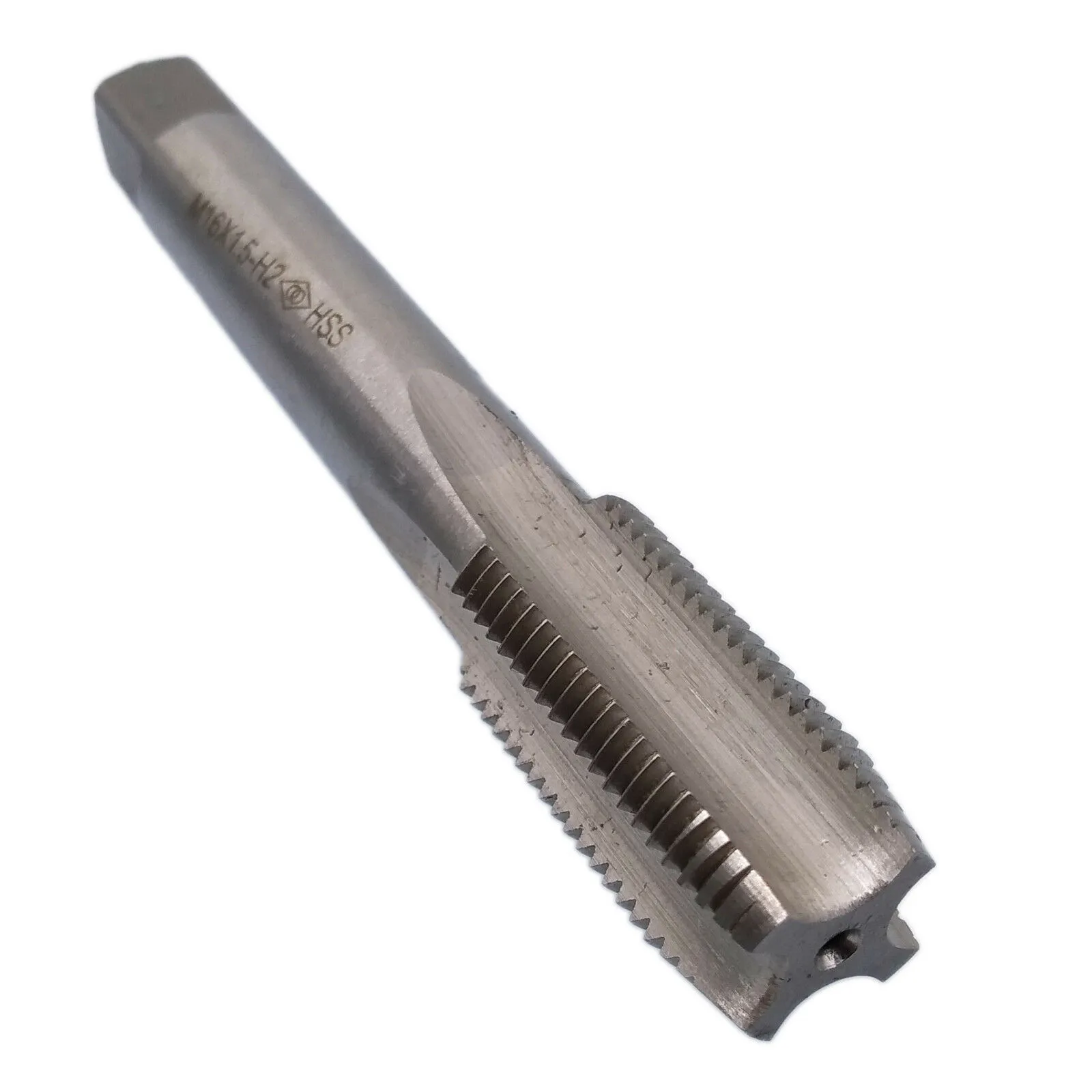 Metric Tap 16mm x 1.5mm Right Hand HSS Tool for M16 x 1.5 Pitch Thread Cutting Total Length 102mm Industrial Use