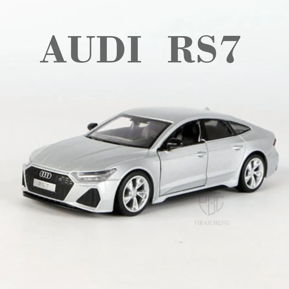 

1:35 Alloy Diecast Car Model Audi RS7 Genuine License Kids Simulation Metal Pull Back Toy Cars Model For Childrens Birthday Gift