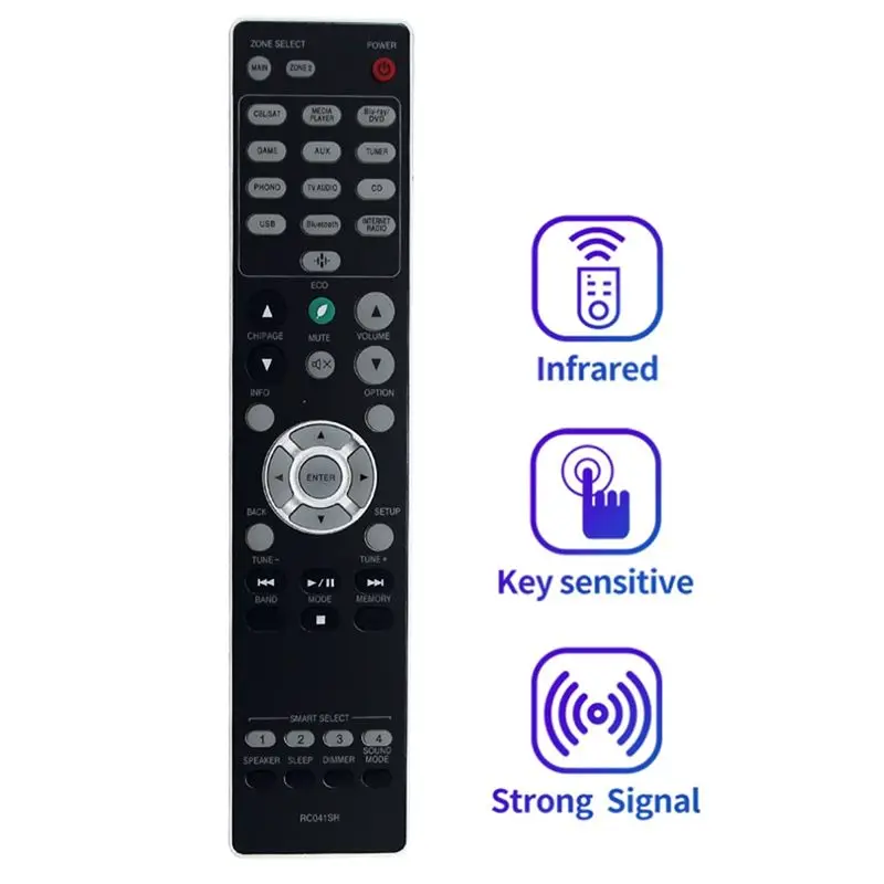 ABUO RC041SR Remote Control Replacement for MARANTZ NR1200 Audio Video Receiver Stereo Network Receiver