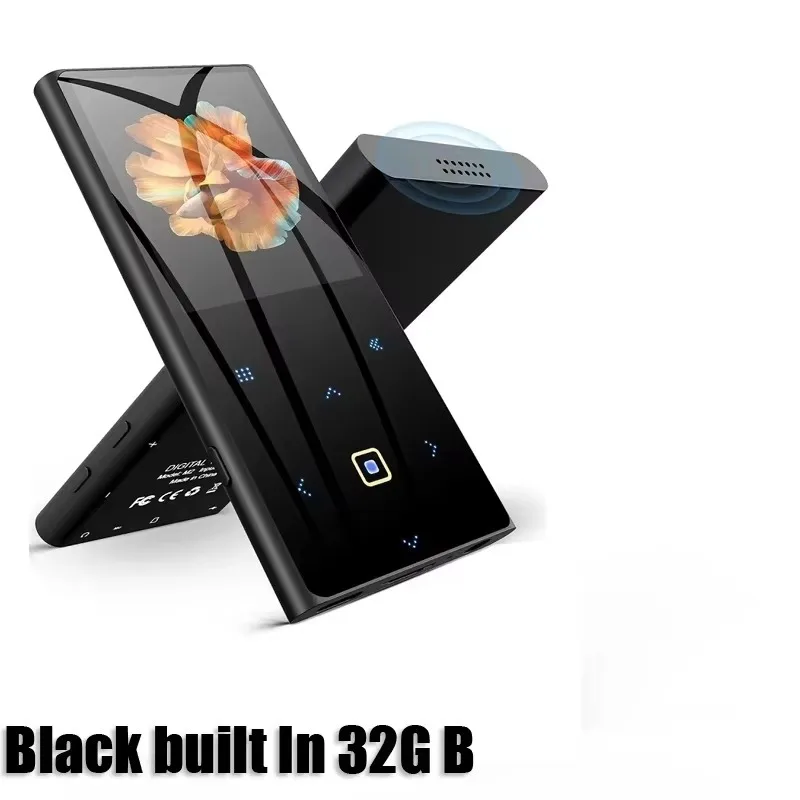32GB Bluetooth 5.0 Lossless MP3 Player HiFi Portable Audio Walkman FM Radio EBook Voice Recorder MP3 Music Playe