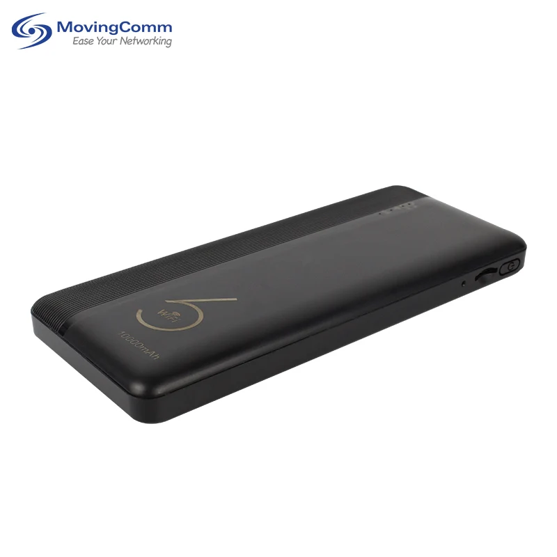 RTS Wifi Charging 300Mbps Type C 10000mAh Battery Powerbank Pocket Mini 4G Mobile Lte Hotspot Wifi 6 Router for Business Trip