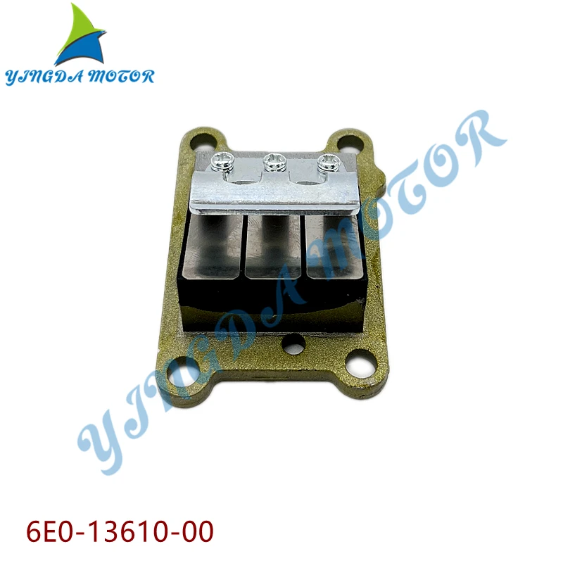 6E0-13610-00 REED VALVE ASSY for Yamaha Parsun Hidea 4HP 5HP Outboard engine,Boat Motor Aftermarket Parts 6E0-13610