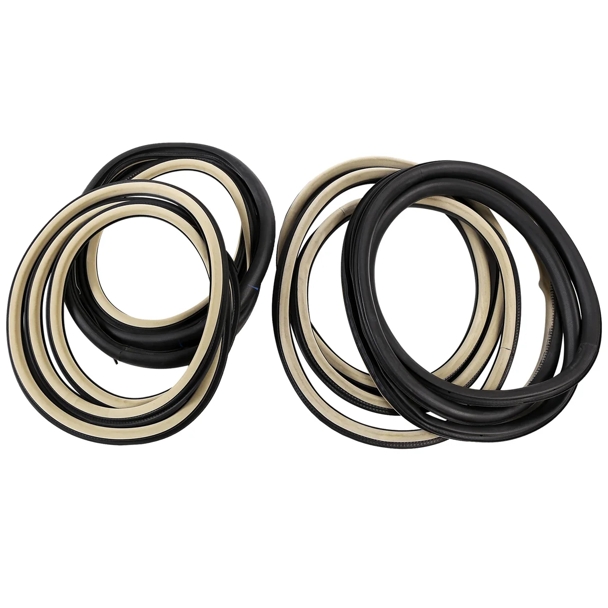 1Set Car Door Frame Seal Entry Sealing Strip 9025E5 9025E6 9025E7 for Peugeot 508 Citroen C5