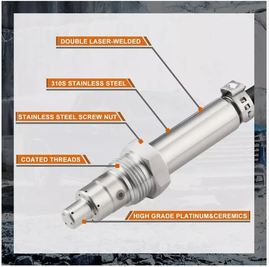 ملحقات السيارة عالية الجودة 12676706 مستشعر أكاسيد النيتروجين لـ Silverado 2500 3500 6.6L Downstream 2017 2018 2019 #4