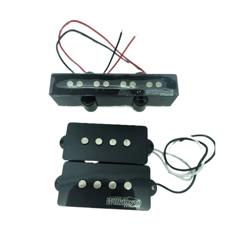 

Музыкальный магазин Q-X-Wilkinson 4-струнный звукосниматель для электрической бас-гитары PB, четырехструнные гитарные звукосниматели MWPB + MWBJ