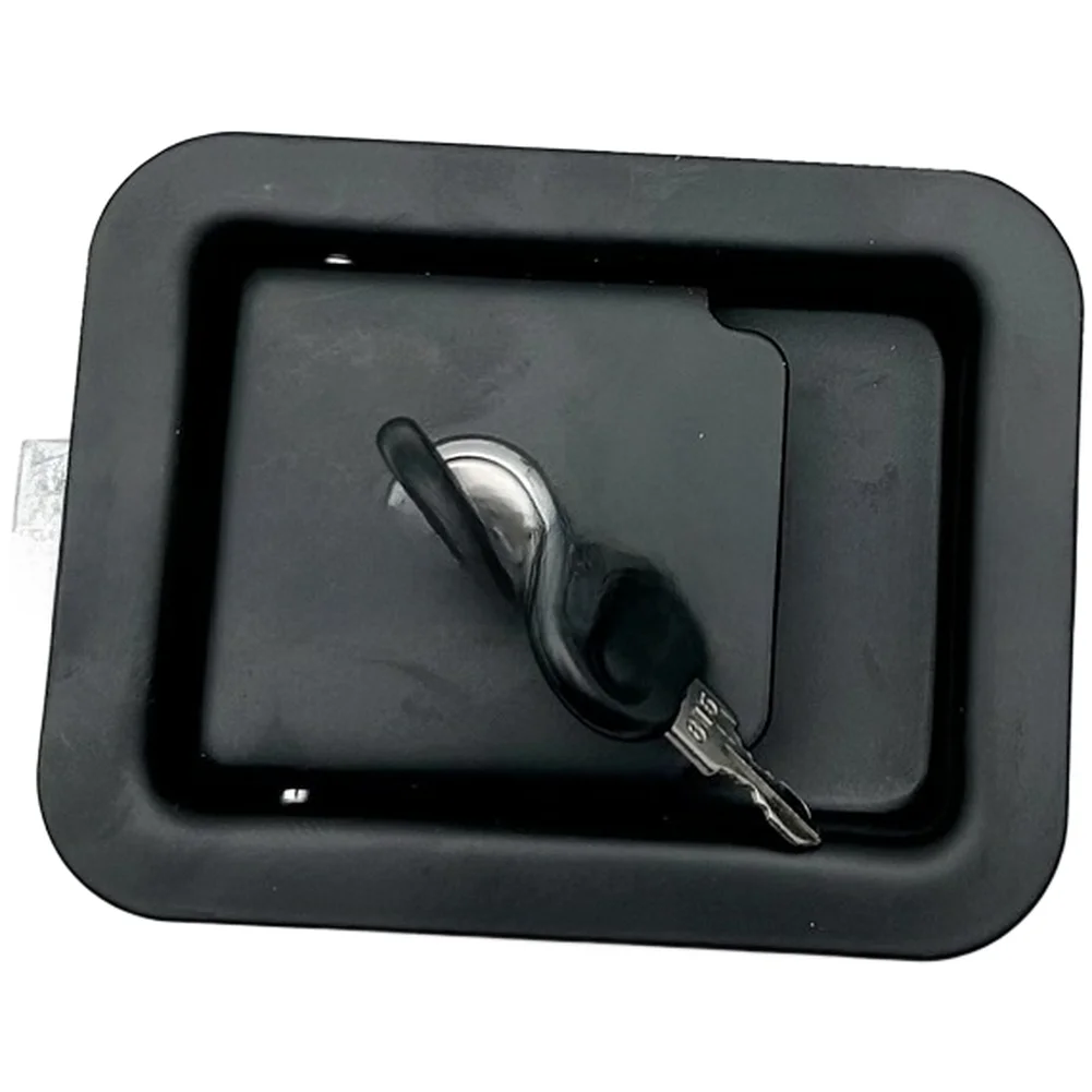Silent Generator Door L*ock Industrial Mechanical Key L*ock For Trucks Cars Stainless Steel Security Accessory 119x92mm