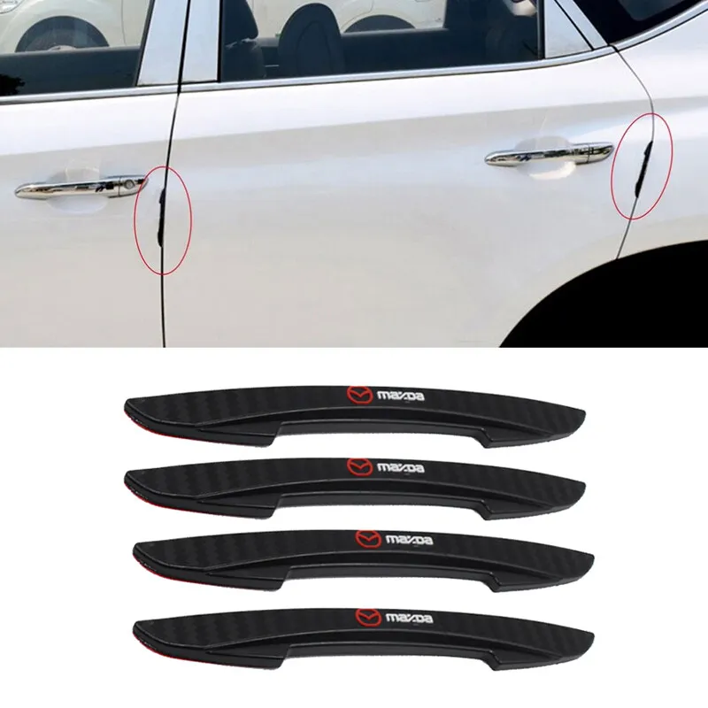 

4pcs Car Door Anti-collision Strip Sticker Styling for Mazda 323 Axela Mx3 Mx5 Speed Cx9 SKYACTIV CX30 RX8 RX7 Decoration