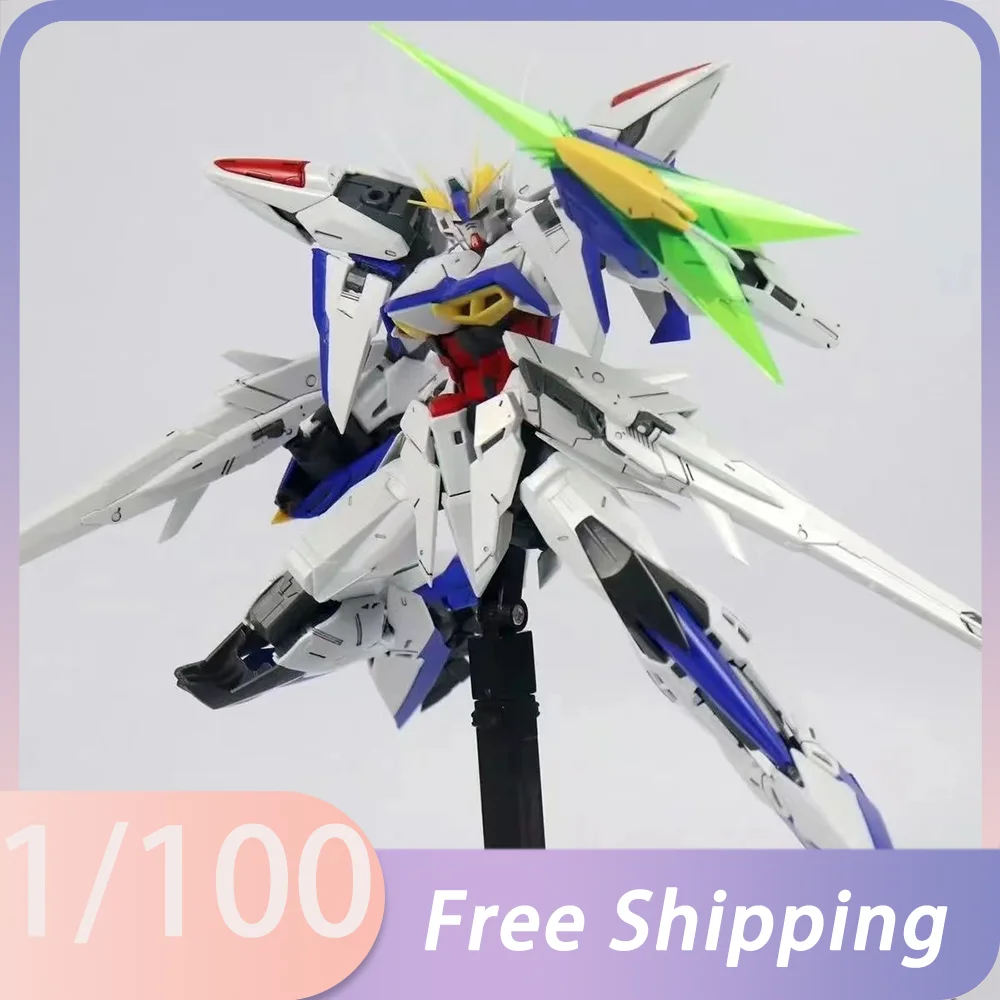 MG 1/100 MVF-X08 ECLIPSE GUNDAM Bandai Original Assembly Action Figure Model Toys Collectible Anime Ornaments Boy For Kids