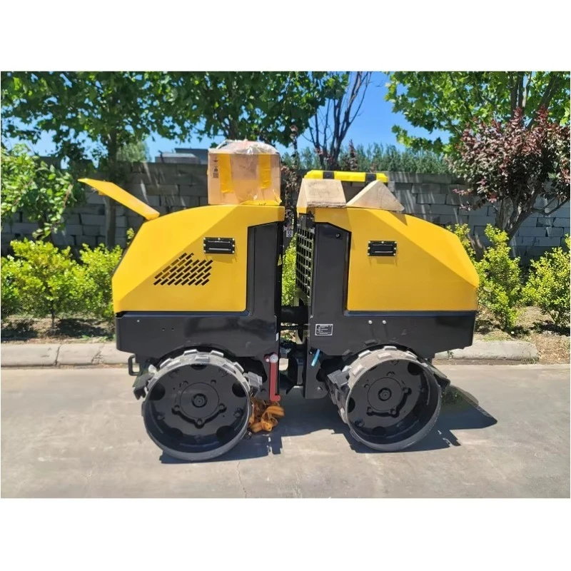 รถบดอัดดินขนาดเล็ก รุ่น SRD016W พร้อมรีโมทคอนโทรล สำหรับขาย