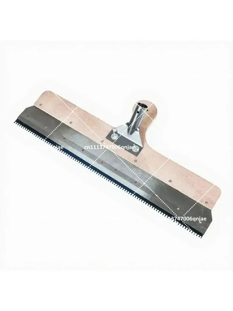 Manual Scraper Holder with 3mm/5mm Teeth, Adapter Cement Self-Leveling Scraper for Epoxy Mortar Construction Tool