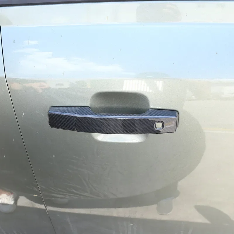 

For Land Rover Defender 90 110 130 2020-2024 Real Carbon Fiber Car Door Handle Cover Trim Car Accessories