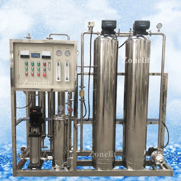 Système industriel de purification de machine de traitement d'eau d'usine 2000 Lph de traitement de système d'eau de RO