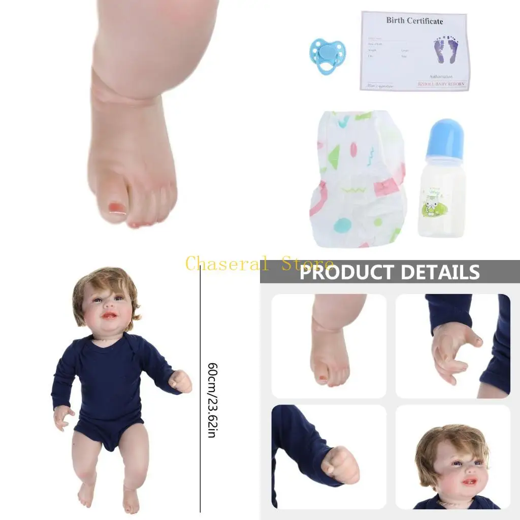 

E7CE милые реалистичные куклы, приятные для кожи, милые куклы-младенцы, мягкие на ощупь, для свежей окраски, готовые детали сам