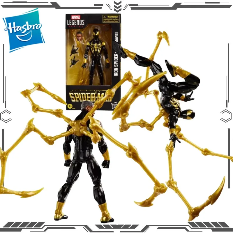 hasbro-original-marvel-legends-iron-spider-aaron-davis-6-inch-action-figure-for-boys-girls-gift-collectible-model-ornaments