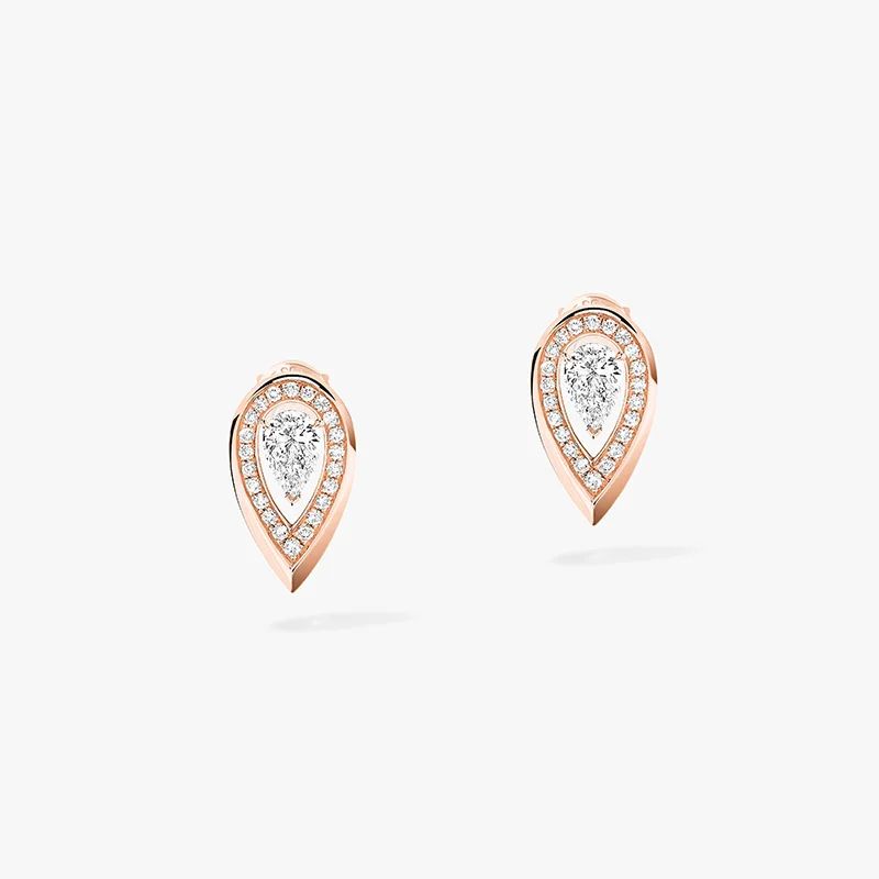 Elegant Charms Luxury Earrings with Water Drop Design S925 Sterling Silver Fiery Earrings Valentine's Day Jewelry Gift