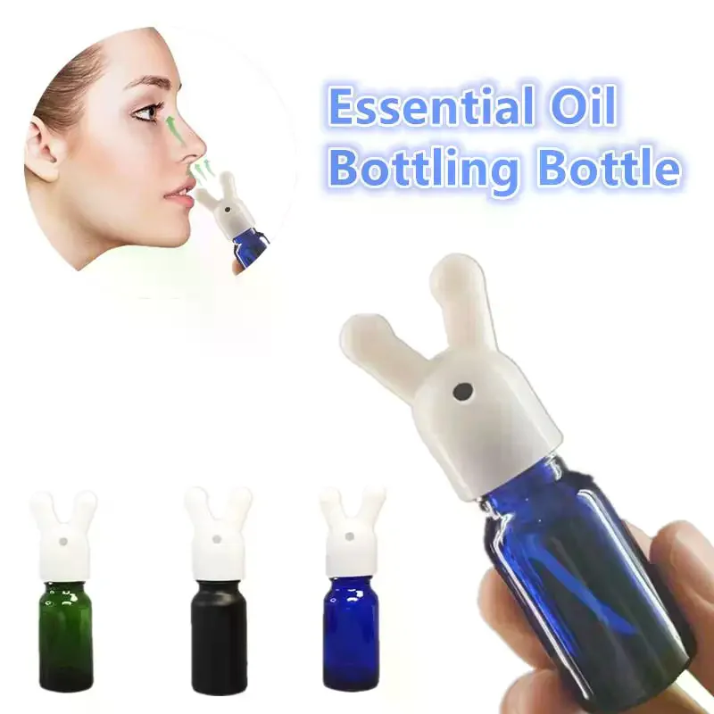미니 에센셜 오일 및 향수 흡입기 디스펜서 병 에센셜 오일 흡입기 누수 방지 아로마 에센셜 오일 흡입기 병