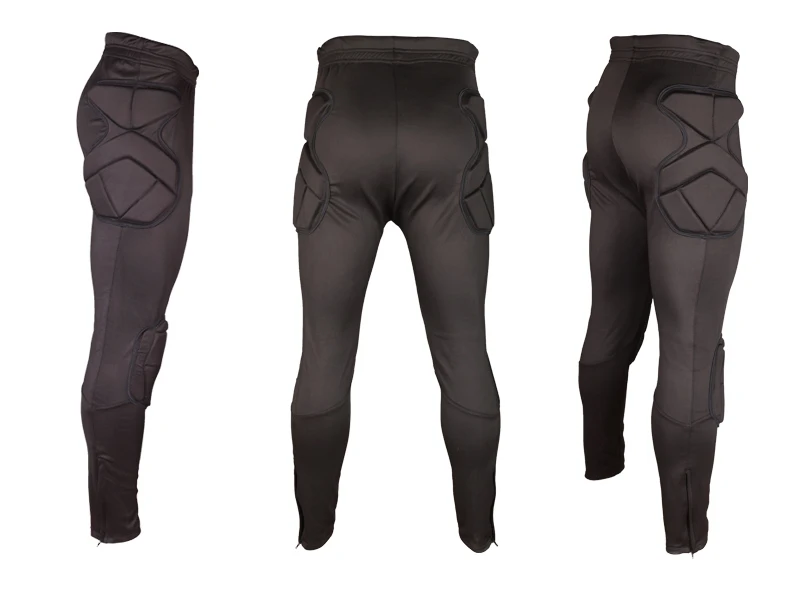 Herren Fußball Torwart Trainingshose EVA Verdickte Schwamm-Knieschoner Schutz Herren Fußball Rugby Knieschutz Hüftpolster Hose Lange Hose – Detail 4