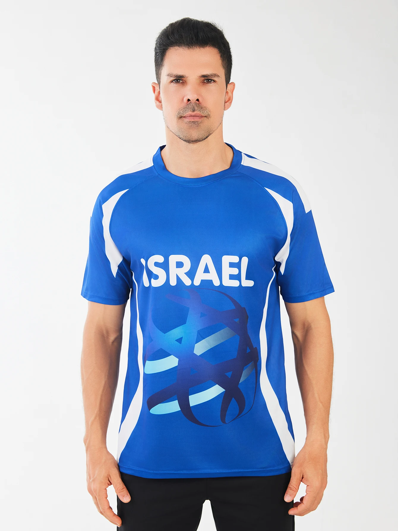 

24 hot Israel new training soccer jersey popular design custom running sports football clothes good quality soccer wear