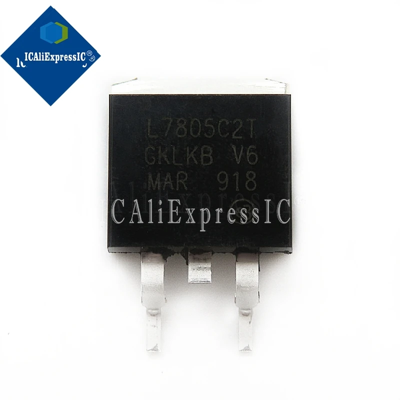 10pcs/lot L7805CD2T L7805C2T L7805 L7808C2T L7808C L7808 TO-263 new original In Stock