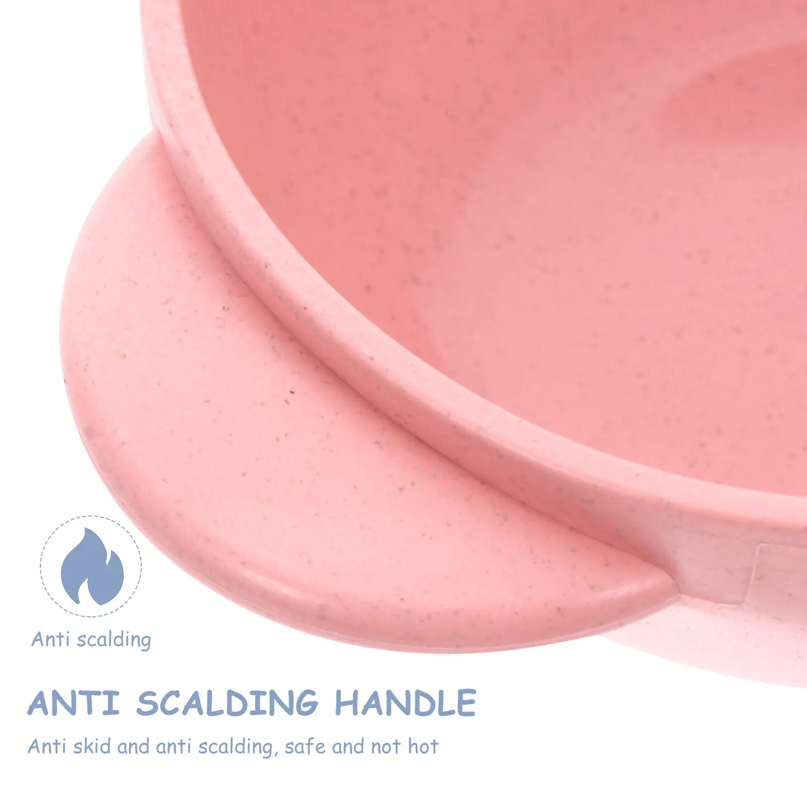 

4 комплекта детских мисок из пшеничной соломы, устойчивая миска для кормления малышей, прочная, легкая, безопасная для детей, для домашнего использования, гладкий край, нет