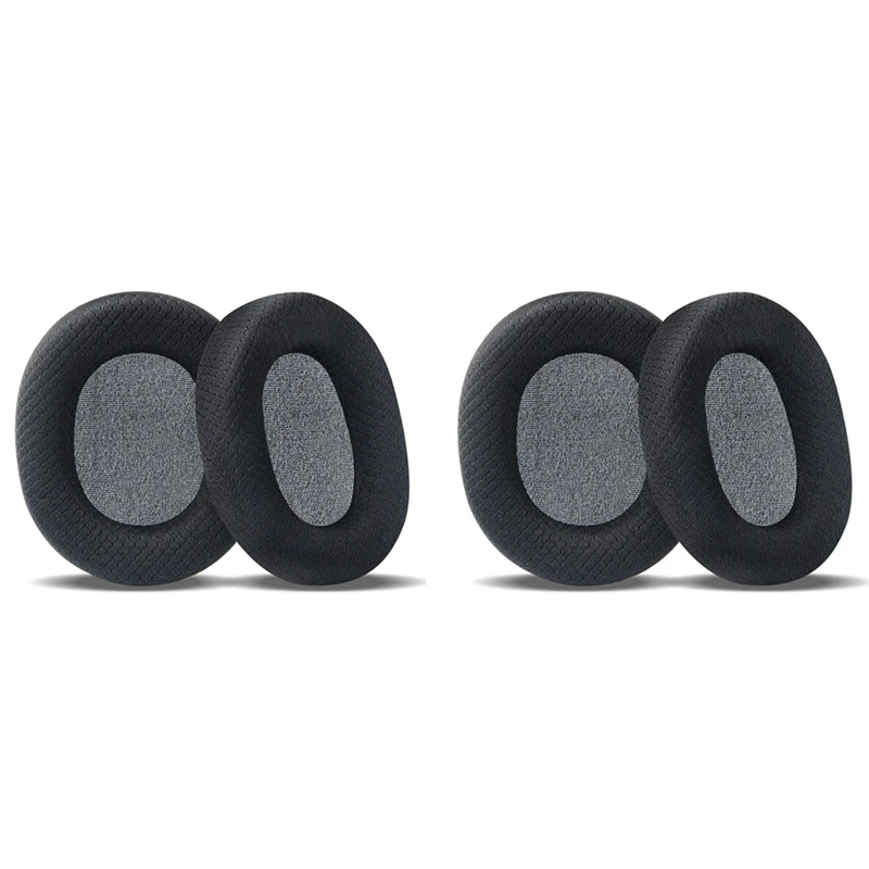 

4X Replacement Earpads Cushions For Steelseries Arctis 1/3/5/7/7X/9/9X/Pro Wireless Headset Isolation Ear Cushions