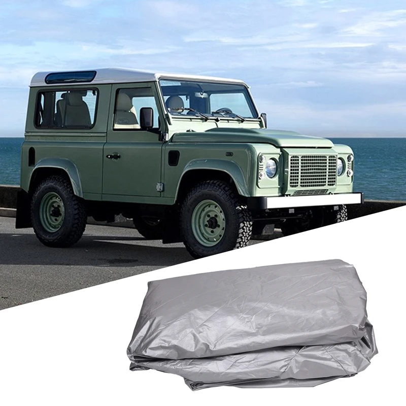 

For Land Rover Defender 90 2004-2018 Car Outdoor Car Cover Anti-UV Sun Shade Snow Rain Dust Protection Cover Car Accessories