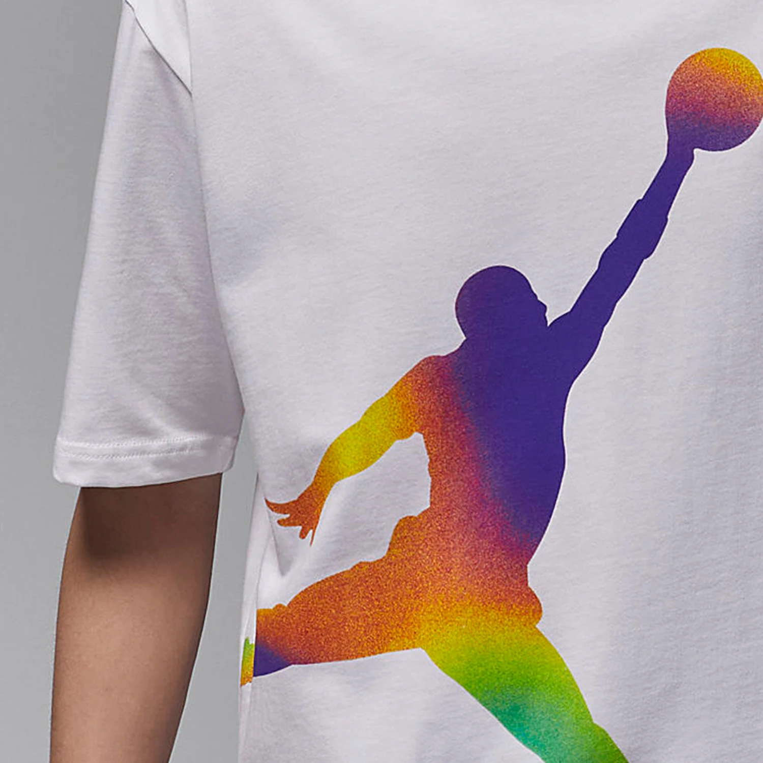 تي شيرت Nike Official JORDAN صيفي جديد للرجال كاجوال رياضي بأكمام قصيرة HF6593-100