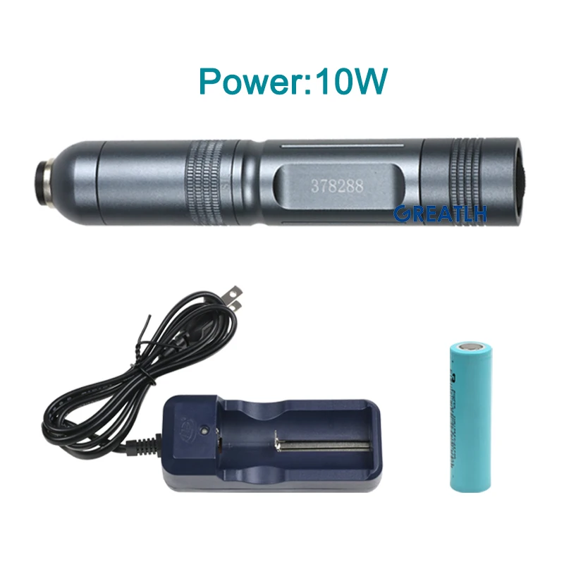 Endoscope Cold Light Resource Portable Handheld LED High Brightness for Rigid Endoscope Otoscope