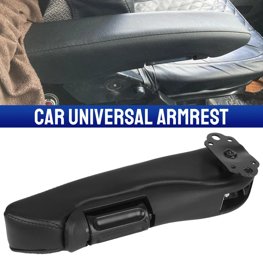 For Truck Trailer RV Caravan Universal Hand Elbow Support Adjustable Car Center Console Arm Rest Box Left Right Side Armrest