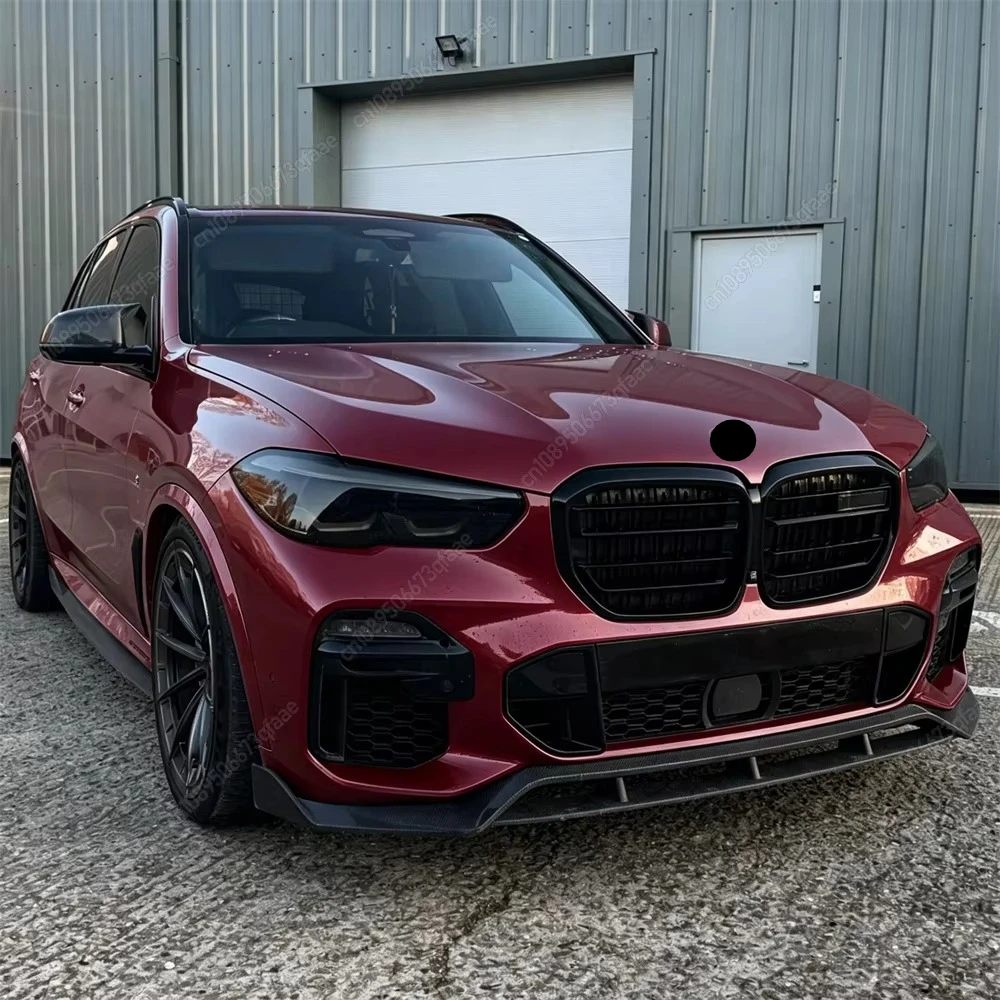 For BMW X5 G05 2018-2026 M50i M50d xDrive30d 40i 40d 45e 50e Upgrade To X5M Style Front Bumper Grill Gloss Black Bodykits Tuning