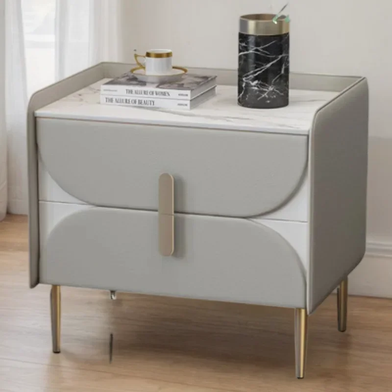 

Bed Desk Gamer Cabinet Bedside Narrow Table Coffee Mesas Nightstands Hanging Auxiliary Drawer Storage Nordic End Tables Bedroom