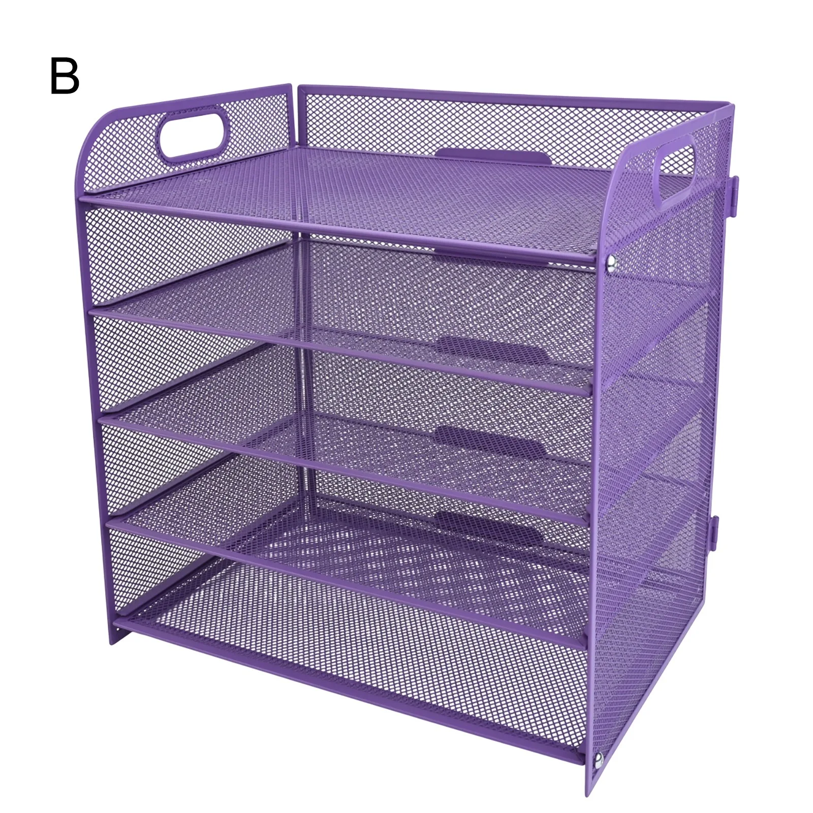 for Multi Layered Metal Mesh Desk Organization Tool Perfect Fit to Manage Letters and Other Documents Effectively in Any Space