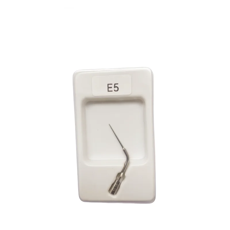 1PC E1-E5 Ultrasonic Scaler Tip Set for EMS/Woodpecker, Root Canal Therapy Needle for Piezo Dental Scale