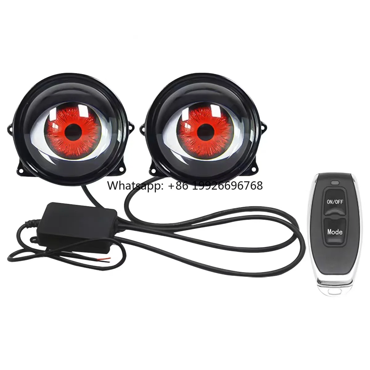 

Ultra Bright Universal LED Demon Eye Headlights Durable Eagle Eye Lens Plug and Play for Off Road Truck SUV Car Lighting Upgrade