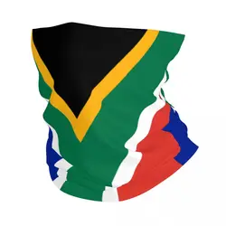 South African Springboks Flag Bandana Neck Gaiter Printed Mask Scarf Multi-use Headwear Running Unisex Adult Washable