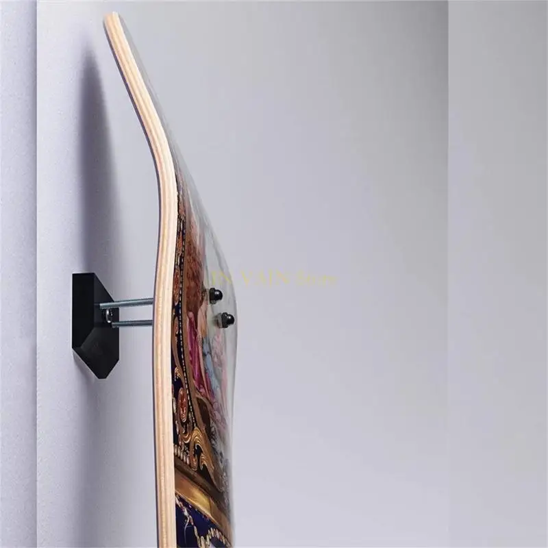 M5TC Dinding Mount Skateboard Ganger Horizontal Longboards Dek Display Rak Hook Hanger