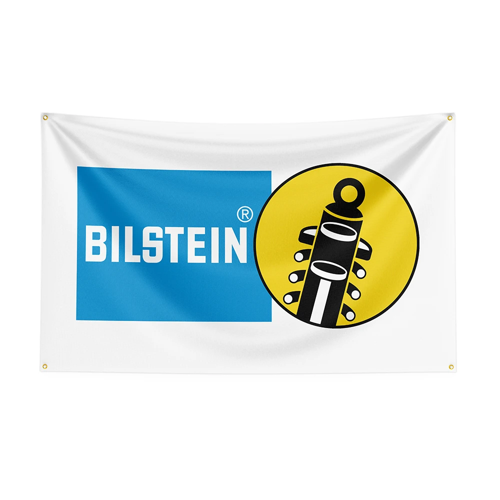 3x5 Ft Bilsteins Flag Polyester Printed Racing Car Banner For Decor