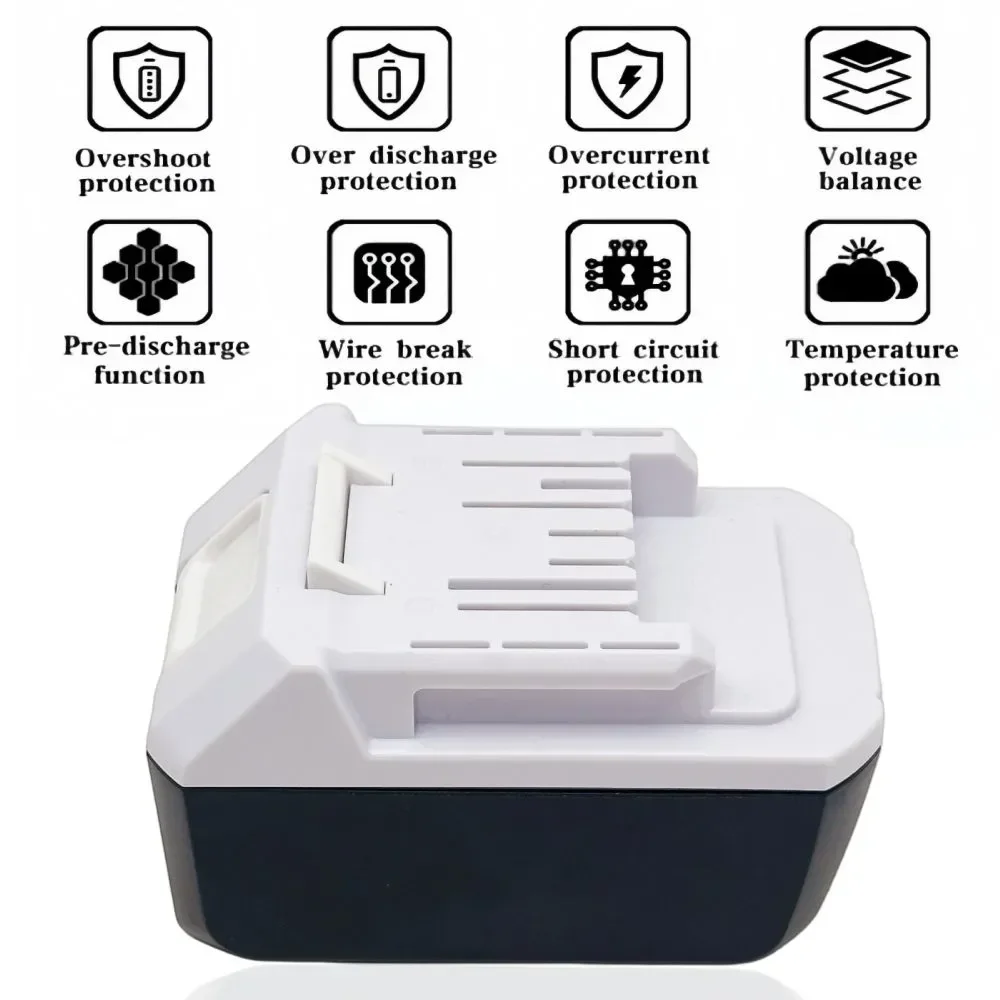 🔧！@ For Makita BL1813G 6.0Ah/8.0Ah/10.0Ah Li-ion 18V Power Tools Battery BL1811G BL1815G BL1820G BL1813G BL1813G BL1811G 195608