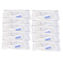 Tubo Cirúrgico de Implante Dentário Tubo de Água Descartável Transparente NSK Flushing Pipe, Tubulação de Irrigação, 10Pcs