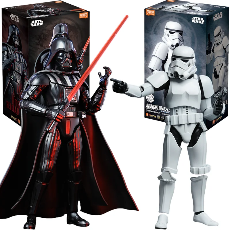 

Blokees Star Wars Darth Vader‌ Imperial Stormtrooper‌ Anime Figure Model Building Block Toys Garage Kits Ornament Birthday Gifts