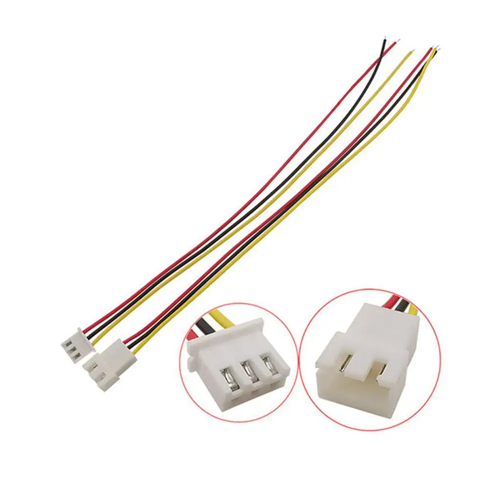 10PCS 10 Pair Micro JST XH 2.54 MM 2P 3P 4P 5P 6PIN Male Female Plug Connector With Wire Cables Terminal 200mm 26AWG 20CM