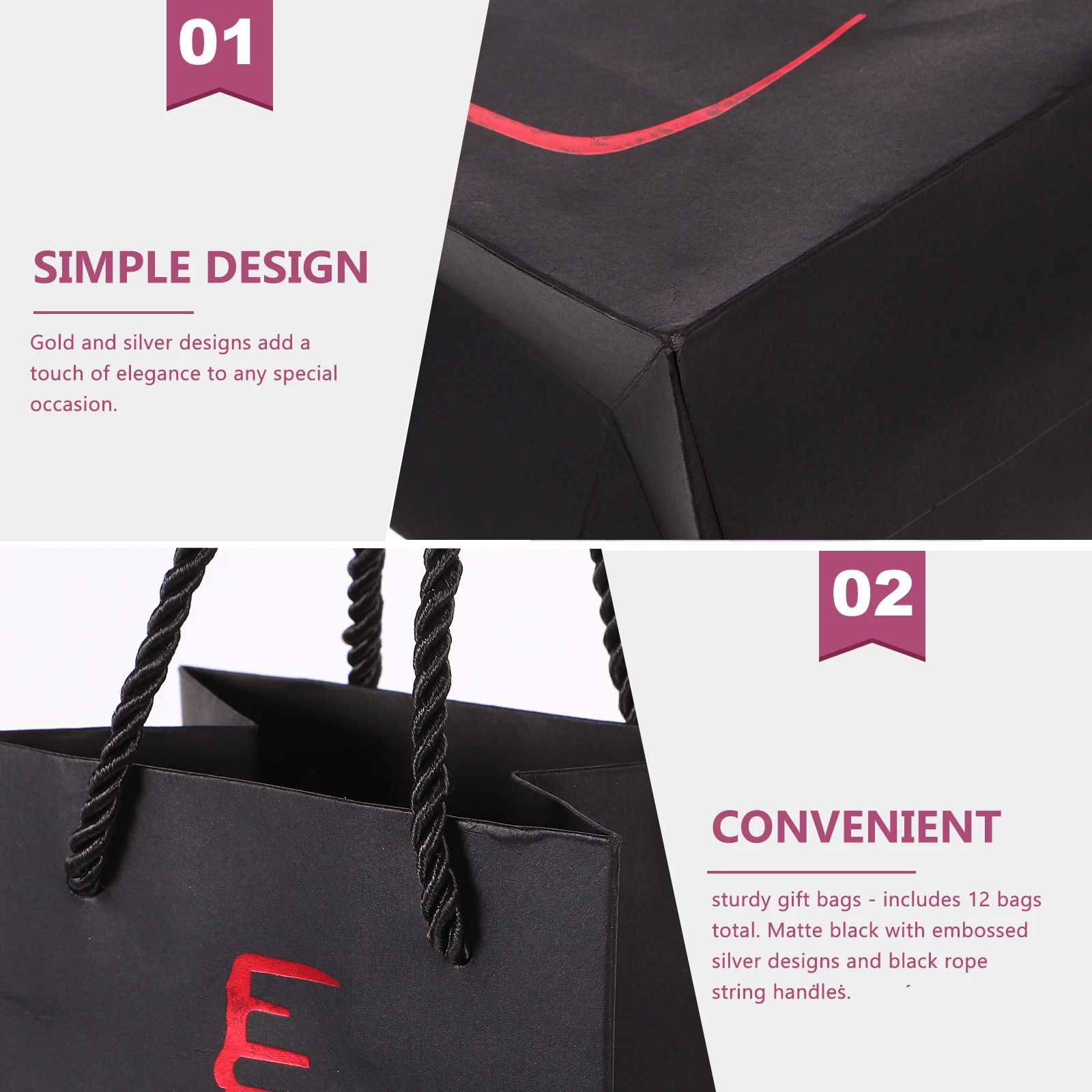 

Gift Bags hand bag Single Bottle Tote Bottle Bags