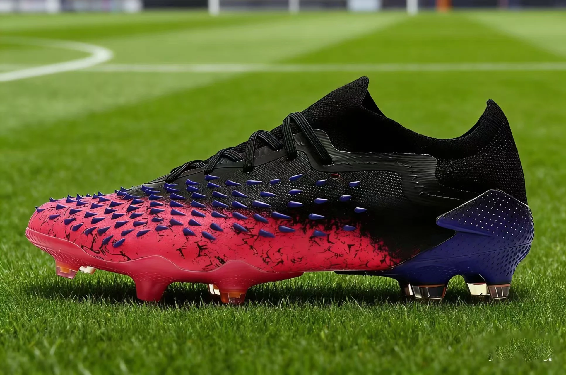 

Men's low-top FG football cleats - anti-slip and breathable football boots - suitable for professional training and competitions