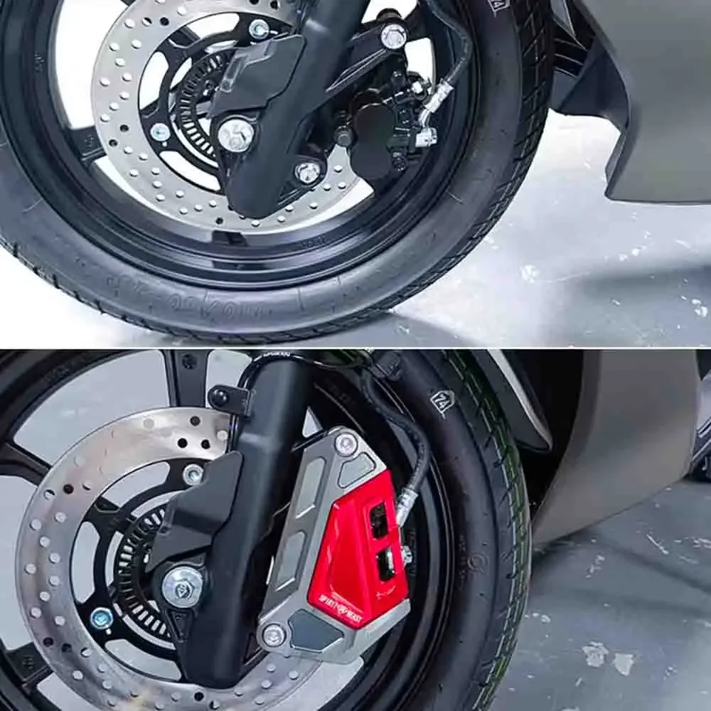 For HAOJUE UFR150 UFR 150 Lower pump cover modification, disc brake pump guard, motorcycle lower pump caliper cover